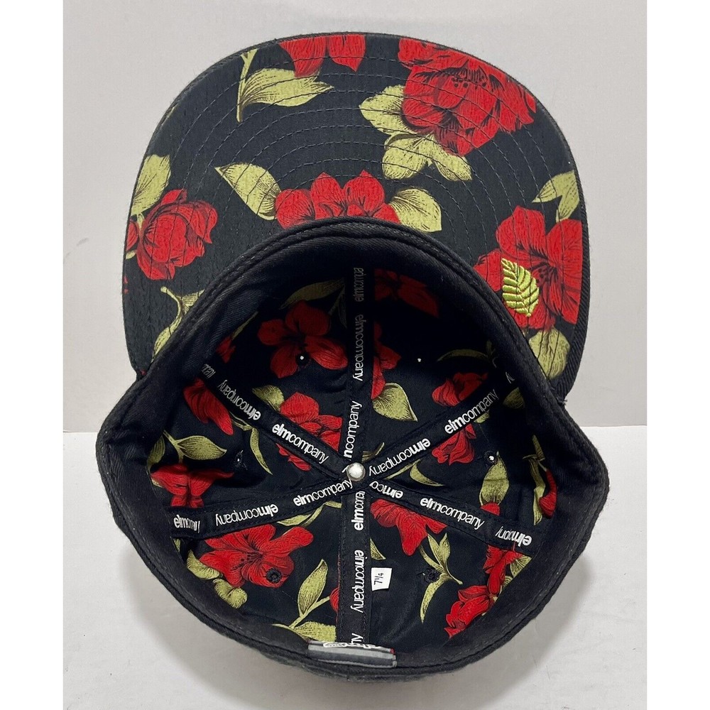 Original Elm Company Ball Cap Black Sz 7 1/4 NWOT - Picture 7 of 8